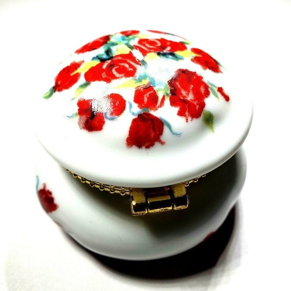 Ben Bridge Porcelain Ring Pill Trinket Box 2005 - Picture 9 of 12